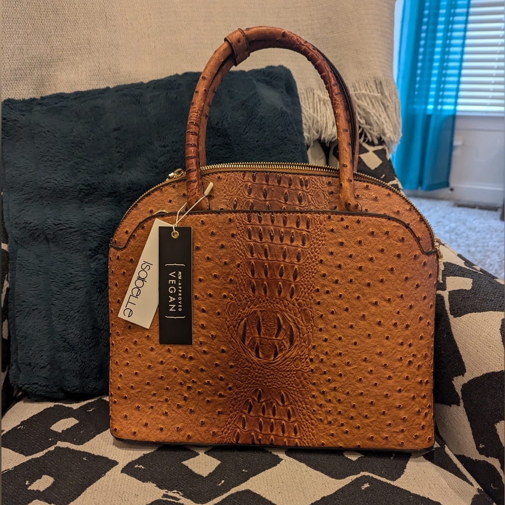 Vegan shoulder bag, tote, NWT